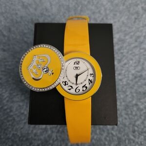 Vintage Wintex Milano Yellow Crown Women's Watch